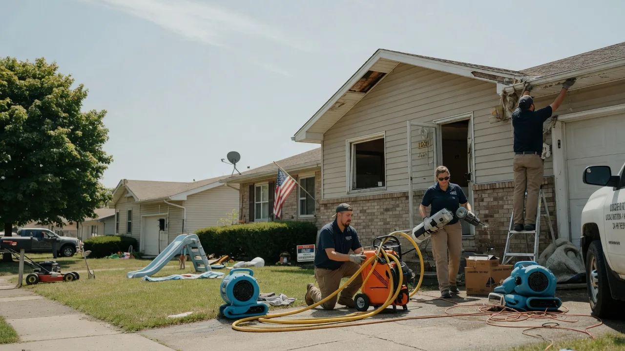 Water Damage Restoration in Fairbanks, IN near me